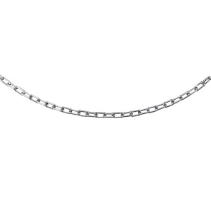 Łańcuszek srebrny pr.925 ankier diamentowany