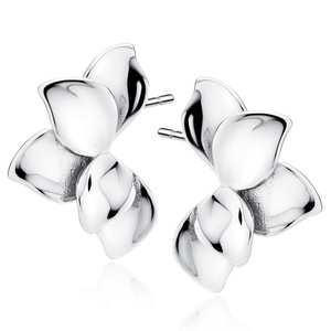 Srebrne kolczyki pr.925 - liście