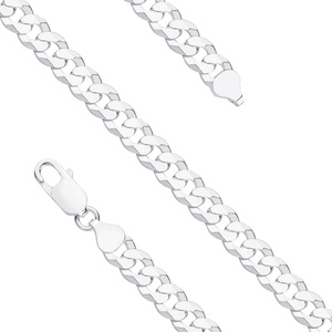 Bransoletka - pancerka diamentowana płaska pr. 925 Ø 180