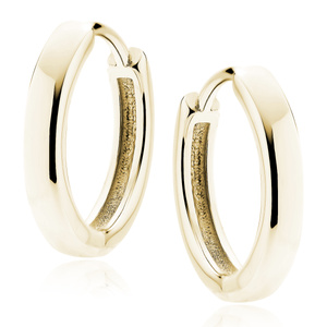 Srebrne pr.925 pozłacane kolczyki