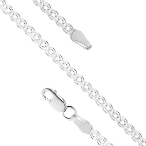 Bransoletka srebrna 925 - Nonna Diamentowana Ø 045