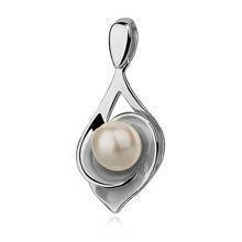 Zawieszka srebrna pr.925 perła
